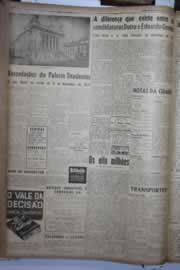 Página do jornal Correio do Ceará de março de 1945