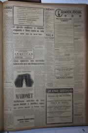 Página do jornal Correio do Ceará de março de 1945