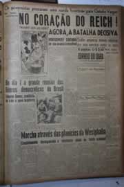 Página do jornal Correio do Ceará de março de 1945