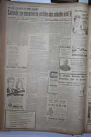 Página do jornal Correio do Ceará de março de 1945