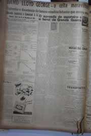 Página do jornal Correio do Ceará de março de 1945