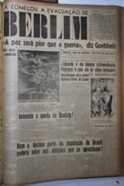 Página do jornal Correio do Ceará de março de 1945