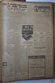 Página do jornal Correio do Ceará de abril de 1945