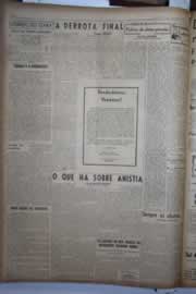 Página do jornal Correio do Ceará de abril de 1945