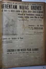 Página do jornal Correio do Ceará de abril de 1945