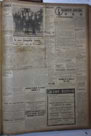 Página do jornal Correio do Ceará de abril de 1945