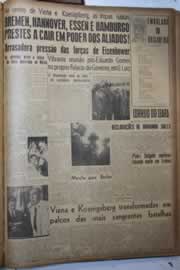 Página do jornal Correio do Ceará de abril de 1945