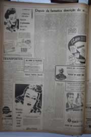 Página do jornal Correio do Ceará de abril de 1945