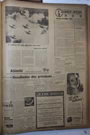 Página do jornal Correio do Ceará de abril de 1945