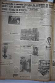 Página do jornal Correio do Ceará de abril de 1945
