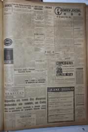 Página do jornal Correio do Ceará de abril de 1945