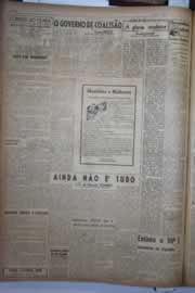 Página do jornal Correio do Ceará de abril de 1945