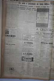Página do jornal Correio do Ceará de maio de 1945