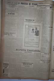 Página do jornal Correio do Ceará de maio de 1945