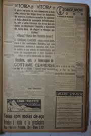 Página do jornal Correio do Ceará de maio de 1945