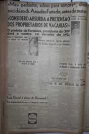 Página do jornal Correio do Ceará de maio de 1945