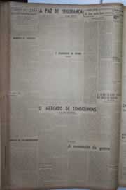 Página do jornal Correio do Ceará de maio de 1945