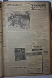 Página do jornal Correio do Ceará de maio de 1945