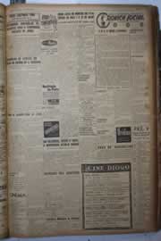 Página do jornal Correio do Ceará de maio de 1945