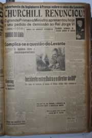 Página do jornal Correio do Ceará de maio de 1945