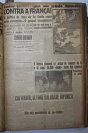 Página do jornal Correio do Ceará de maio de 1945