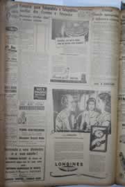 Página do jornal Correio do Ceará de maio de 1945