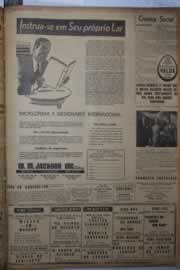 Página do jornal Correio do Ceará de junho de 1945