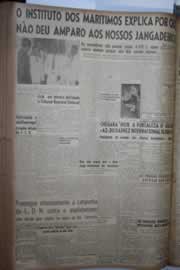 Página do jornal Correio do Ceará de junho de 1945
