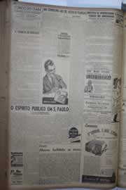 Página do jornal Correio do Ceará de junho de 1945