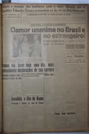 Página do jornal Correio do Ceará de junho de 1945