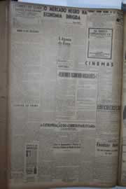 Página do jornal Correio do Ceará de junho de 1945