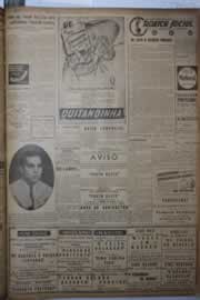 Página do jornal Correio do Ceará de junho de 1945