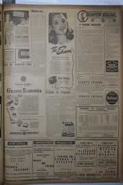 Página do jornal Correio do Ceará de julho de 1945