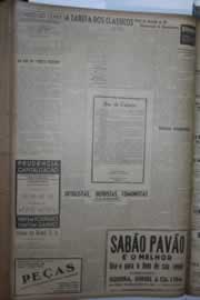 Página do jornal Correio do Ceará de julho de 1945