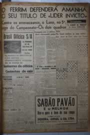 Página do jornal Correio do Ceará de julho de 1945