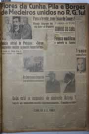 Página do jornal Correio do Ceará de julho de 1945