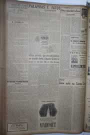 Página do jornal Correio do Ceará de julho de 1945