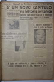 Página do jornal Correio do Ceará de julho de 1945