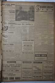 Página do jornal Correio do Ceará de julho de 1945