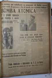 Página do jornal Correio do Ceará de agosto de 1945