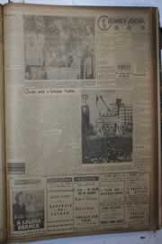 Página do jornal Correio do Ceará de agosto de 1945