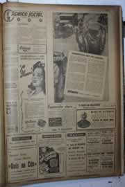 Página do jornal Correio do Ceará de agosto de 1945