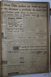 Página do jornal Correio do Ceará de agosto de 1945