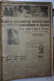 Página do jornal Correio do Ceará de agosto de 1945