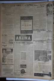 Página do jornal Correio do Ceará de setembro de 1945