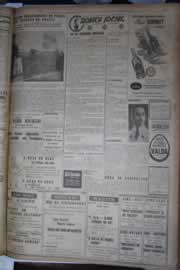Página do jornal Correio do Ceará de setembro de 1945