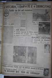 Página do jornal Correio do Ceará de setembro de 1945
