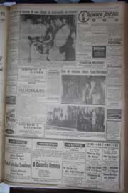 Página do jornal Correio do Ceará de setembro de 1945