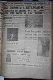 Página do jornal Correio do Ceará de setembro de 1945