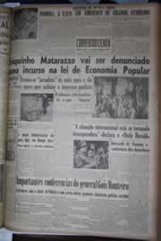 Página do jornal Correio do Ceará de setembro de 1945
